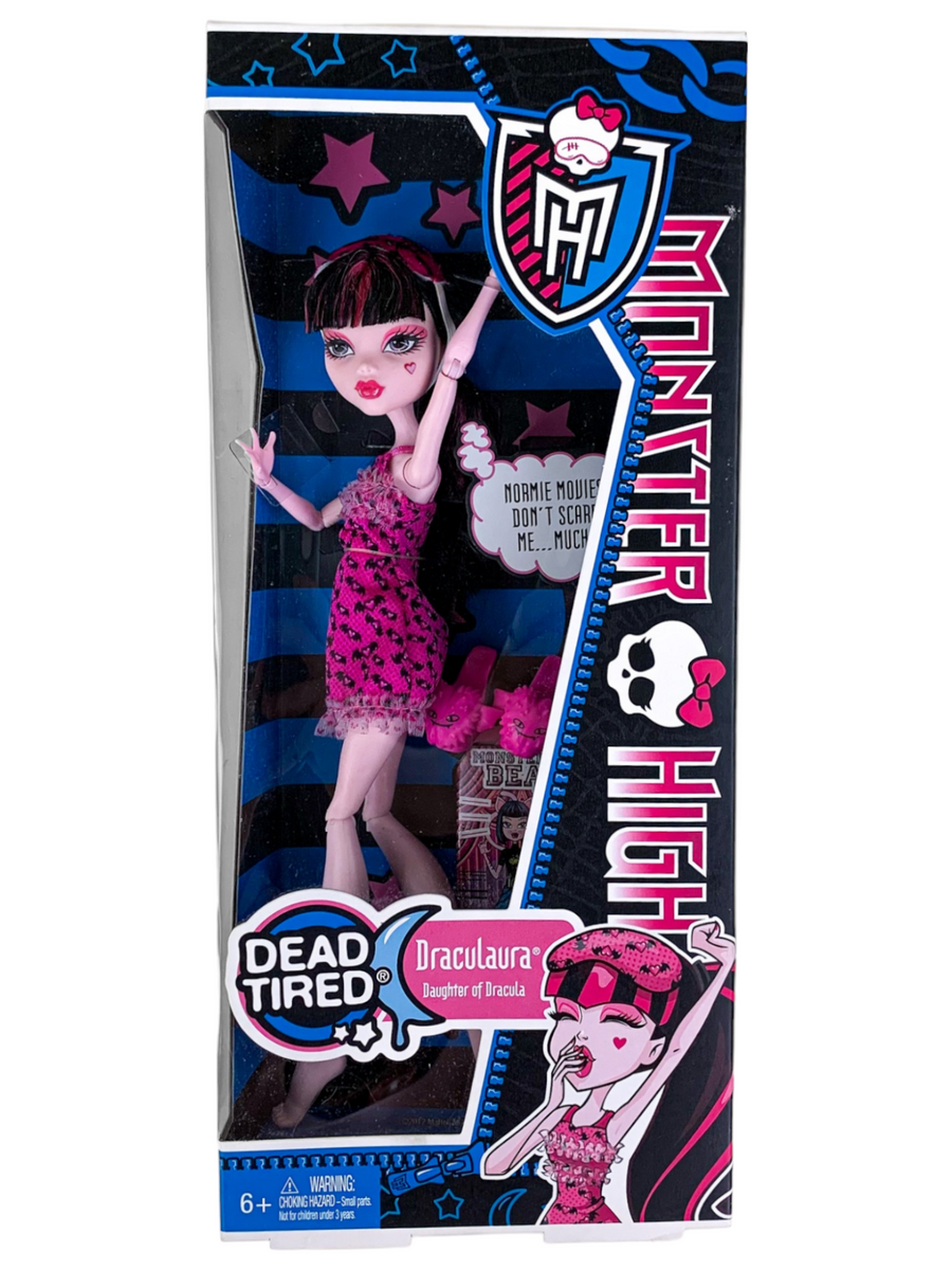 Monster High® Dead Tired™ 2nd Edition Draculaura® Doll (X4515)