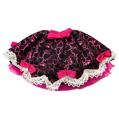 Monster High Draculaura Sweet 1600 Doll Outfit Replacement Pink & Black Layered Skirt