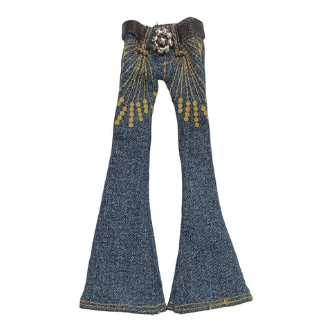 Bratz Cloe Rodeo Wild West Cowgirl Doll Outfit Replacement Belted Jeans