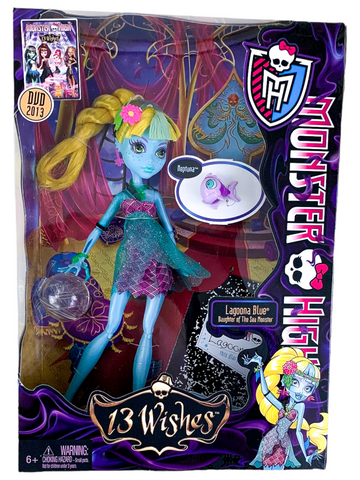 Monster High® 13 Wishes™ Freshwater Lagoona Blue™ Doll (Y7707)