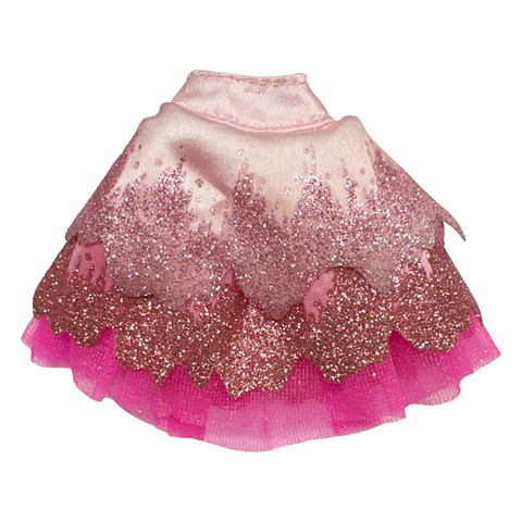 Winx Club Bloom Special Edition Pink Enchantix Doll Replacement Pink Glitter Skirt