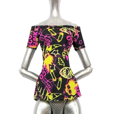 Monster High 1st Wave Venus McFlytrap Doll Replacement Black Shirt