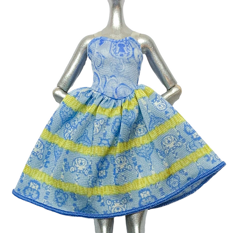 Ever After High Birthday Ball Blondie Lockes Doll Outfit Replacement Blue Dress