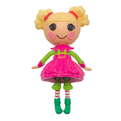 Mini Lalaloopsy Christmas Holiday Target Exclusive Holly Sleighbells Elf Doll