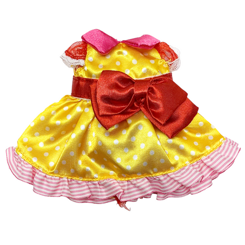 Lalaloopsy Full Size Doll Clothes Fashion Pack Outfit Yellow & Red Party Dress