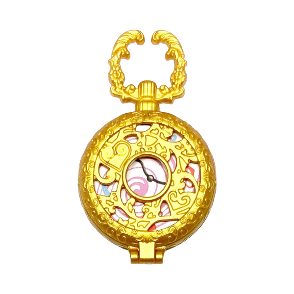 Ever After High Way Too Wonderland Lizzie Hearts Doll Gold Clock Purse
