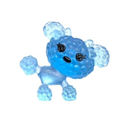 Mini Lalaloopsy Bijou Treasure Trove Doll Replacement Clear Blue Poodle Dog Pet Part