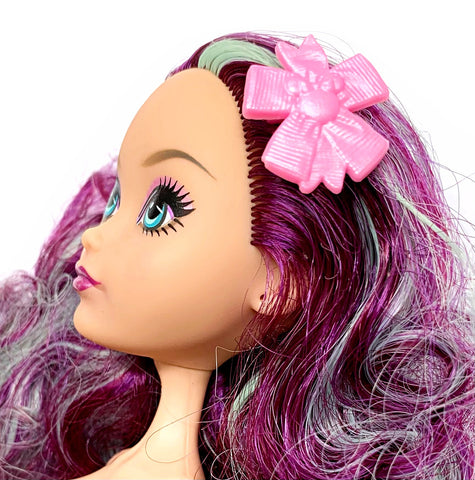 Barbie Monster High Bratz Doll Size Replacement Pink Disney Minnie Mouse Hair Bow