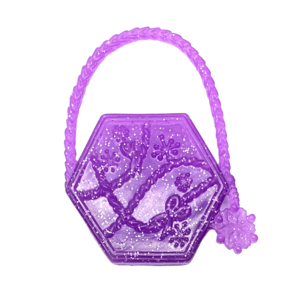 Ever After High Fairest On Ice Poppy O'Hair Doll Replacement Purple Purse