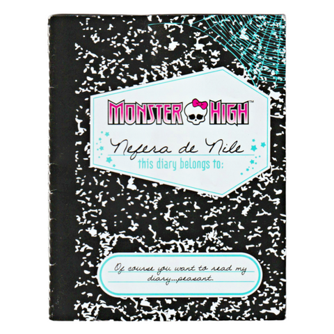 Monster High 1st Wave Nefera De Nile Replacement Diary Journal Booklet