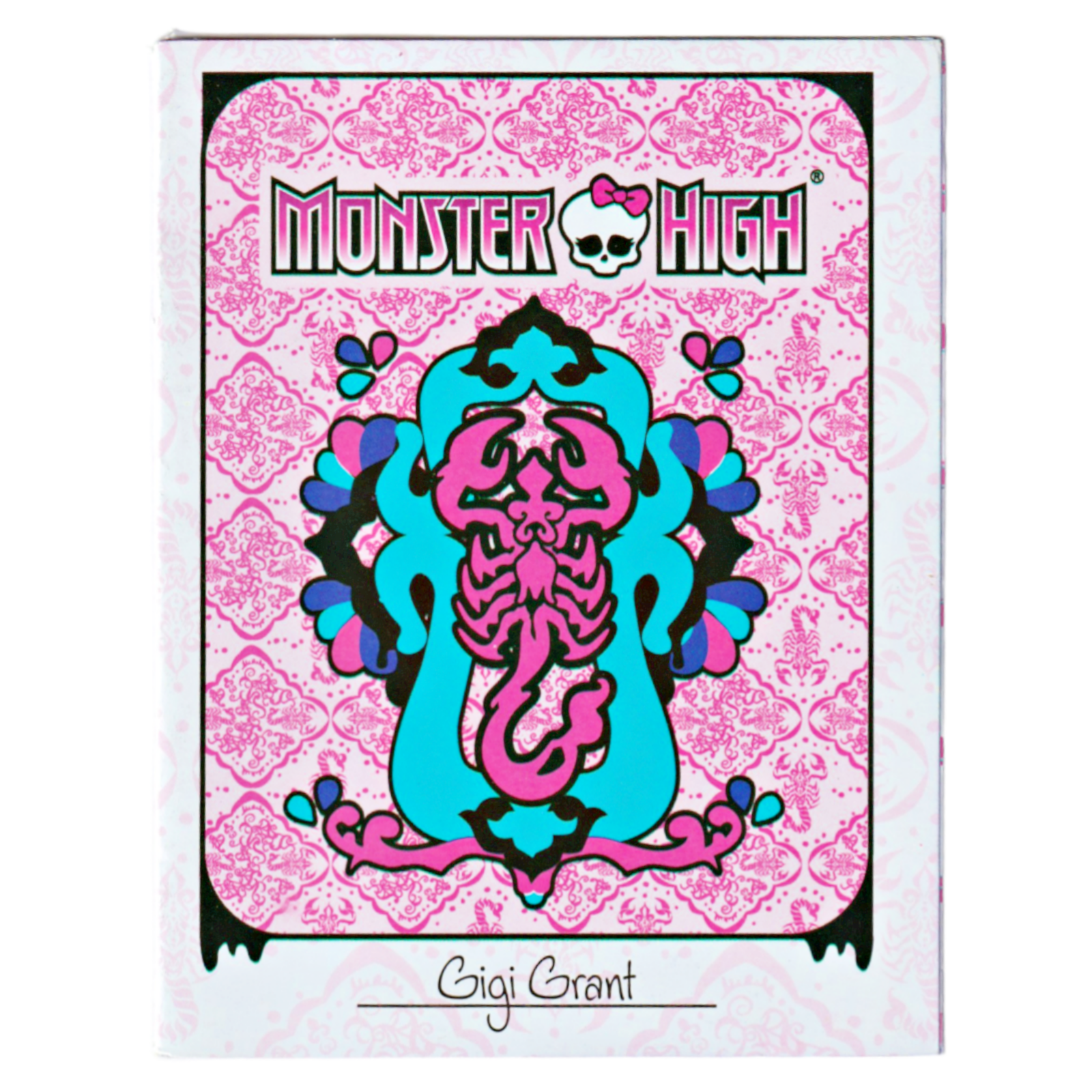 Monster High Scaremester Gigi Grant Doll Replacement Diary Booklet
