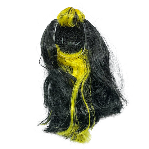Monster High Create A Monster Insect Bee Doll Replacement Black & Yellow Wig