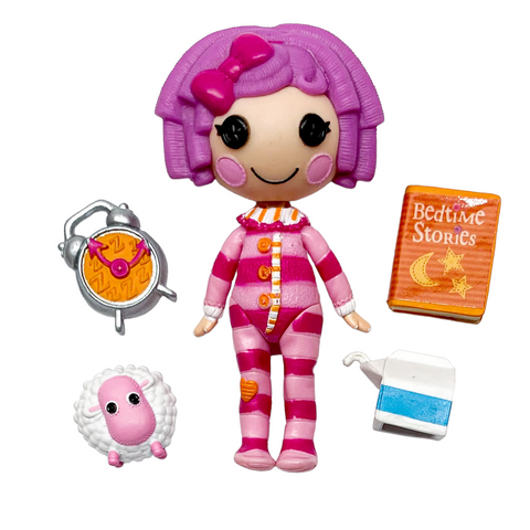 Mini Lalaloopsy #1 Of Series 1 Pillow Featherbed Girl In Pajamas Doll