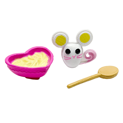 Mini Lalaloopsy #2 Of Series 1 Crumbs Sugar Cookie Doll Pet Mouse & Accessories Set