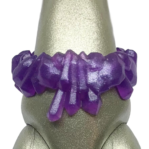 Monster High Abbey Bominable Coffin Bean Doll Replacement Purple Belt