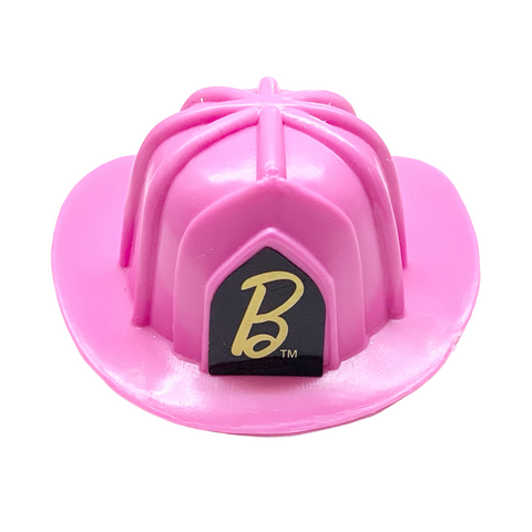 Mattel Barbie Doll Fashion Pack Outfit Replacement Pink Firefighter Hat