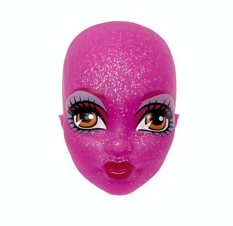 Monster High Create A Monster Blob Girl Doll Replacement Pink Head Part