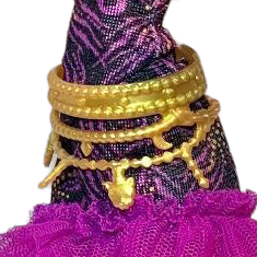 Monster High Frights Camera Action Clawdeen Doll Replacement Gold Belt