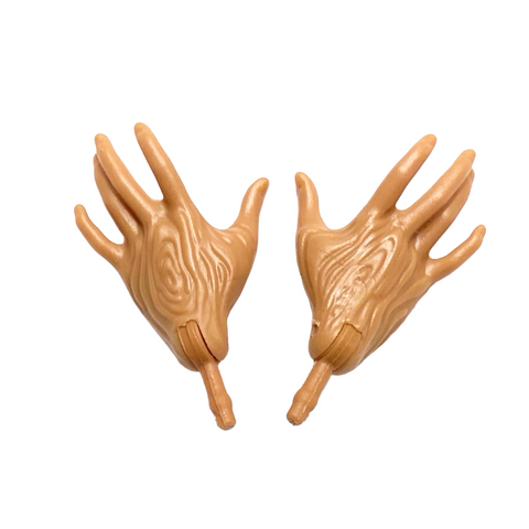 Ever After High Cedar Wood Doll Replacement Arm Parts Left & Right Hands One Pair