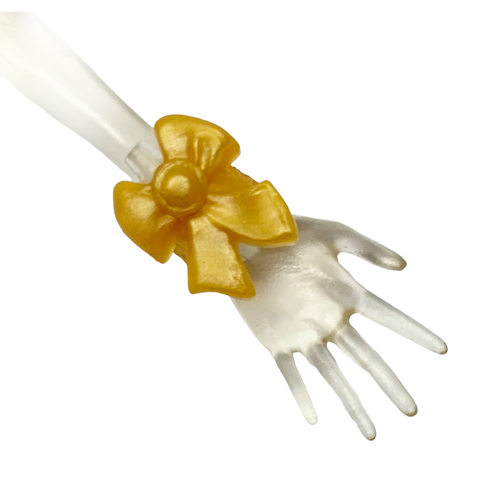 Disney Descendants Jane Auradon Coronation Doll Replacement Gold Bow Bracelet