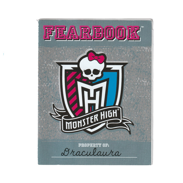 Monster High Draculaura Picture Day Replacement Fearbook Diary With Stickers