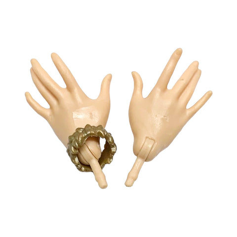 Ever After High C.A. Cupid Doll Replacement Pair Of Hands W/ Bronze Bracelet