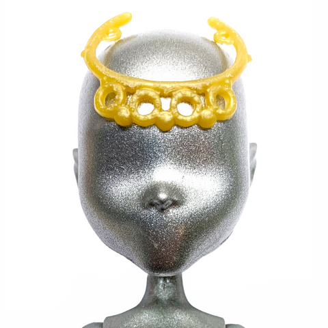 Disney Descendants Villain Genie Chic Mal Doll Replacement Gold Tiara Headpiece