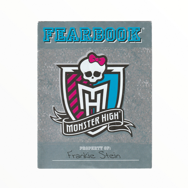 Monster High Frankie Stein Picture Day Replacement Fearbook Diary Booklet With Stickers