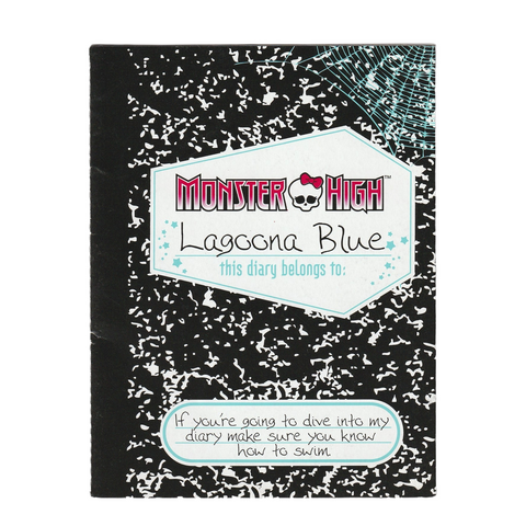 Monster High School's Out Wave 2 Lagoona Blue Replacement Diary Booklet