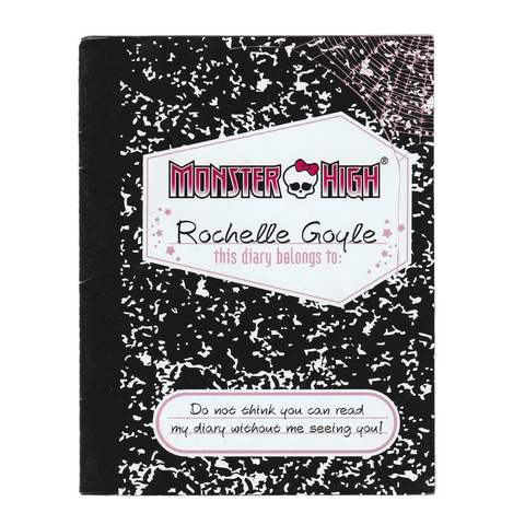 Monster High 1st Wave Original Rochelle Goyle Replacement Diary Booklet