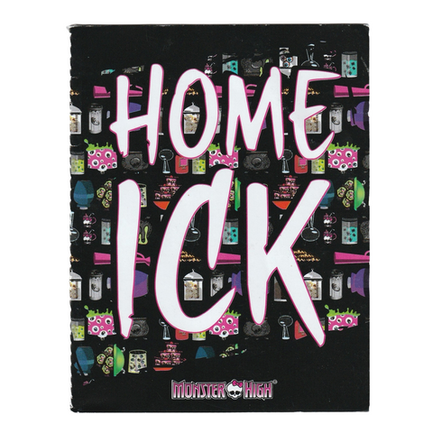 Monster High Home Ick Abbey & Heath Replacement Diary Booklet