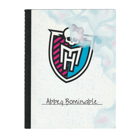 Monster High Art Class Abbey Bominable Replacement Diary Booklet