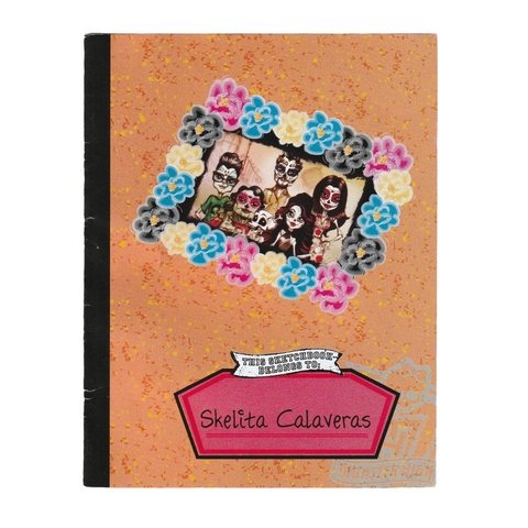 Monster High Scaris City Of Frights Skelita Calaveras Replacement Diary Booklet