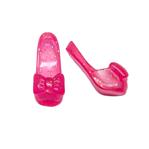 Hasbro Disney Princess Royal Shimmer Style Doll Replacement Pink Glitter Shoes