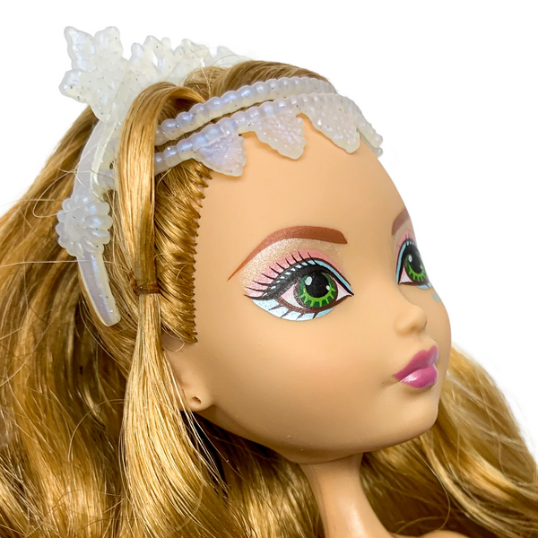 Ever After High Replacement Fairest On Ice Ashlynn Ella Doll With Headpiece