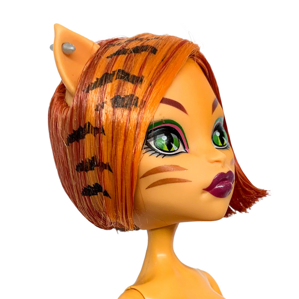Monster High 1st Wave Original Toralei Stripes Doll With Arms & Earrings