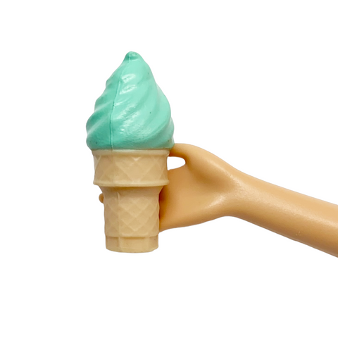 Mattel Barbie Doll Size Replacement Soft Serve Style Ice Cream Cone