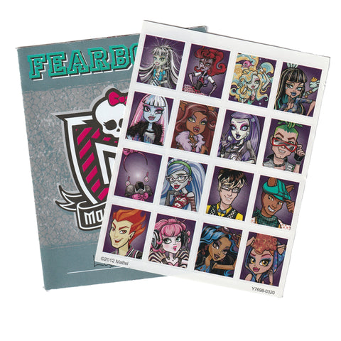 Monster High Picture Day Lagoona Blue Replacement Fearbook Diary Booklet With Stickers