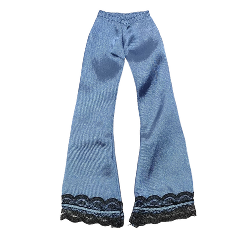Bratz Cloe Sleep-over Doll Outfit Replacement Blue Pajama Bottom Pants
