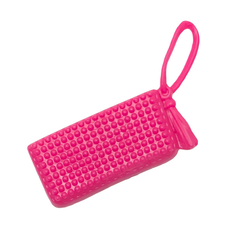 Barbie Fashionistas Doll Replacement Small Pink Clutch Purse