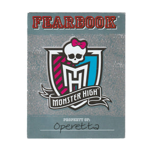 Monster High Operetta Picture Day Replacement Fearbook Diary Booklet