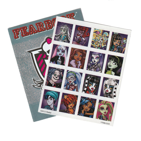 Monster High Operetta Picture Day Replacement Fearbook Diary Booklet With Stickers