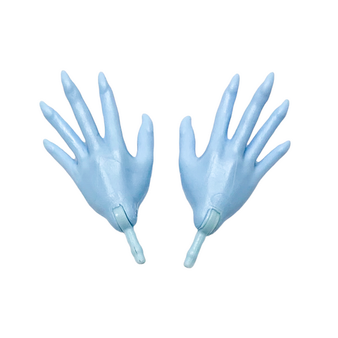 Monster High Abbey Bominable Doll Arm Parts Replacement Blue Pair Of Hands