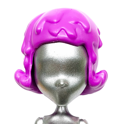 Monster High Monster Maker Playset Replacement Doll Size Purple Blob Style Wig