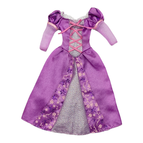 Mattel Disney's Tangled Rapunzel Doll Outfit Replacement Purple Dress