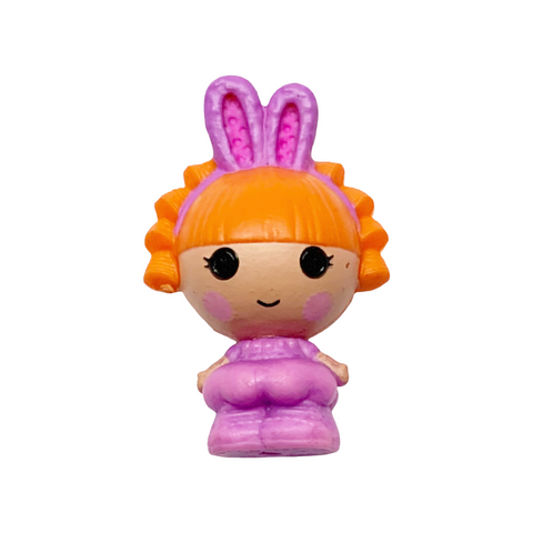 Lalaloopsy Tinies #414 Bouncer Fluffy Tail Bunny Rabbit Costume Small Bead Style Doll
