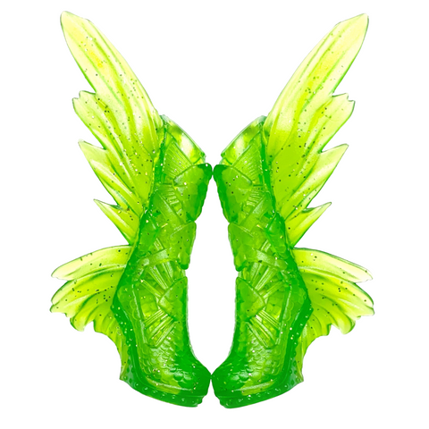 Winx Club 2013 Sirenix Flora Doll Replacement Green Glitter Shoes