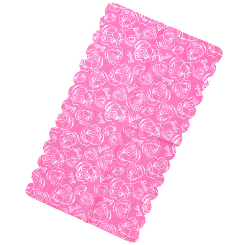 Mattel X7949 Barbie Dreamhouse Replacement Doll Size Pink Rose Blanket