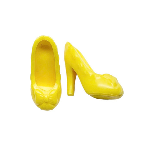 Hasbro Disney Princess Royal Shimmer Snow White Doll Replacement Yellow Heel Shoes