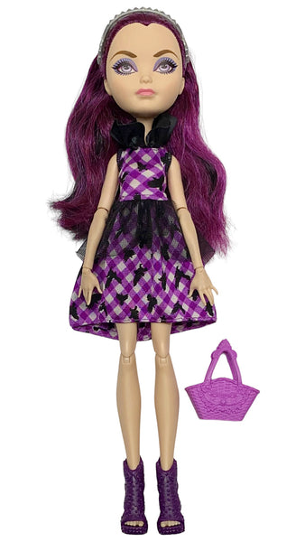 Ever After High Enchanted Picnic Raven Queen Doll With Outfit & Purse